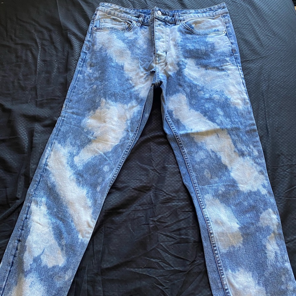 Ksubi bleached jeans